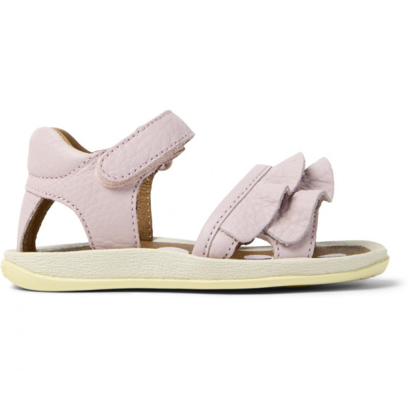 CAMPER Twins - Sandals for First walkers - Pink, Smooth leather - K800678