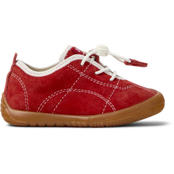 CAMPER Peu Path - Sneakers for First walkers - Red, Suede - K800683