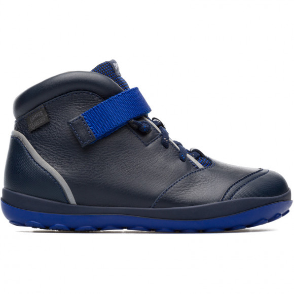 CAMPER Peu Pista - Boots for  - Blue, Smooth leather/Cotton fabric - K900107