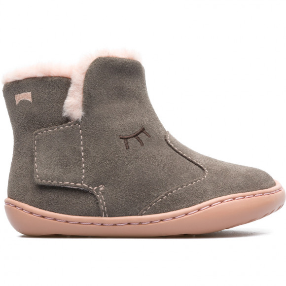 CAMPER Peu - Boots for  - Grey, Suede - K900132