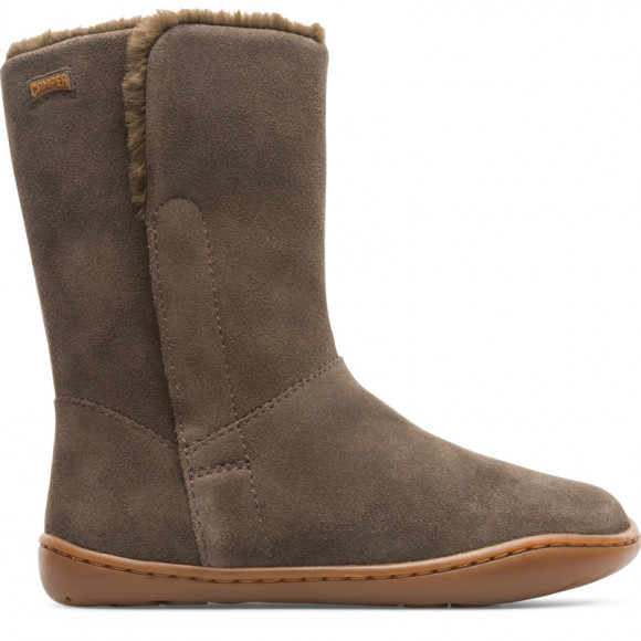 CAMPER Peu - Boots for  - Brown gray, Suede - K900192