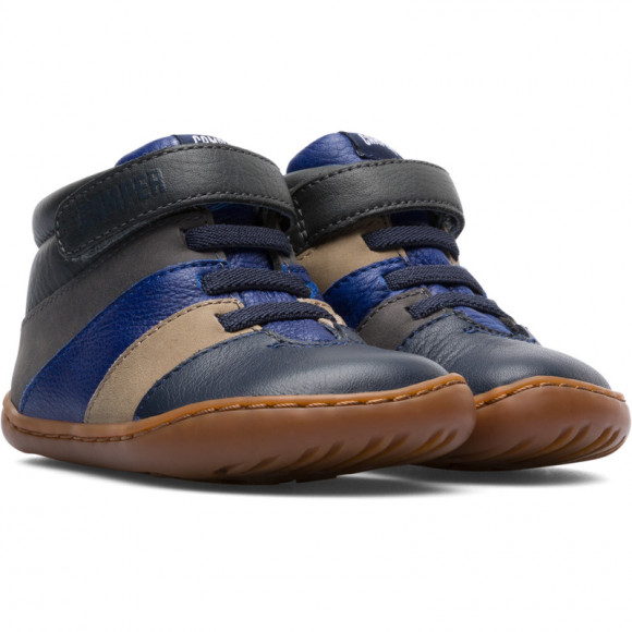 CAMPER Twins - Boots for  - Grey,Blue, Smooth leather - K900207