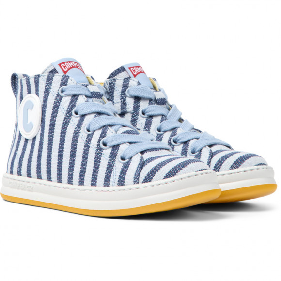 Camper Runner - Sneakers For Girls - Blue, Cotton Fabric - K900319