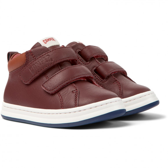 Camper Runner - Sneakers For First Walkers - Burgundy, Smooth Leather - K900337