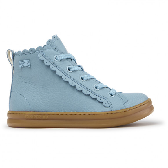 CAMPER Runner - Smart casual shoes for Girls - Blue, Smooth leather - K900421