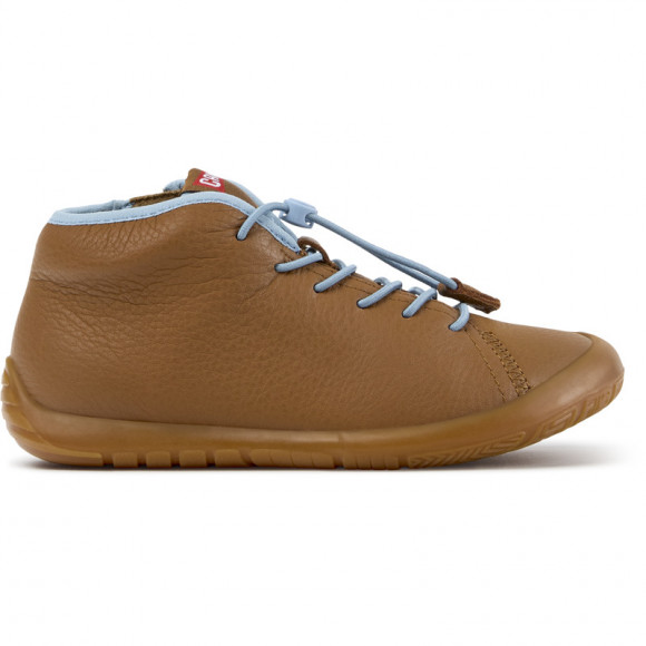 CAMPER Peu Path - Smart casual shoes for Girls - Brown, Smooth leather - K900423