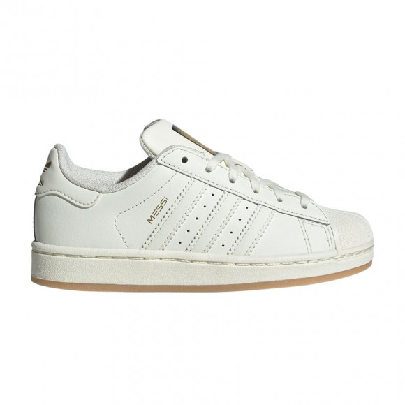adidas Superstar Messi Little Kid 'Ivory' | Tan | Kid's Size 13 - KH5335