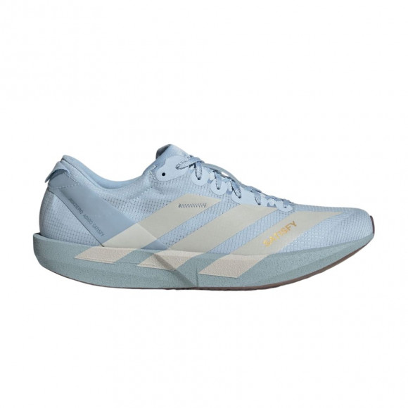 Satisfy x adidas Adizero Adios 'Wonder Blue Pearl Metallic' | Men's Size 10.5 - KH6679