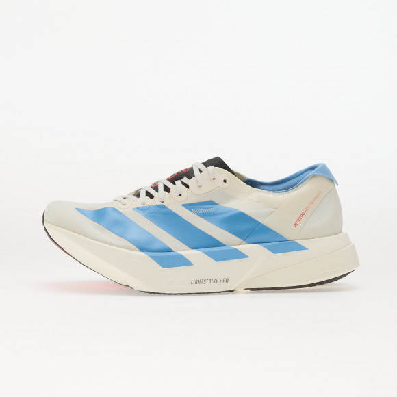 Sneakers adidas ADIZERO Adios Pro 4 Running Off White/ Light Blue/ Bright Red - KH7343