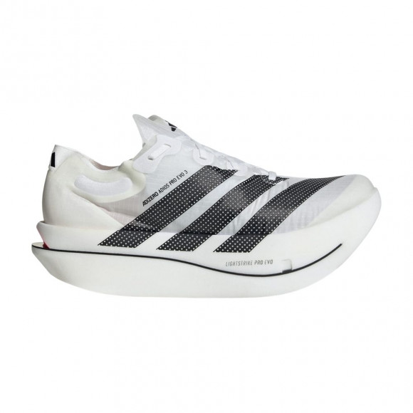 adidas Adizero Adios Pro Evo 3 'Cloud White Core Black Solar Turbo' | Men's Size 9.5 - KH7678