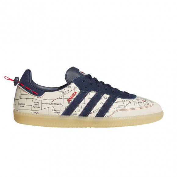 Eric Shake James x adidas Samba '414 Day Viewfinder Milwaukee' | White | Men's Size 10.5 - KH8066