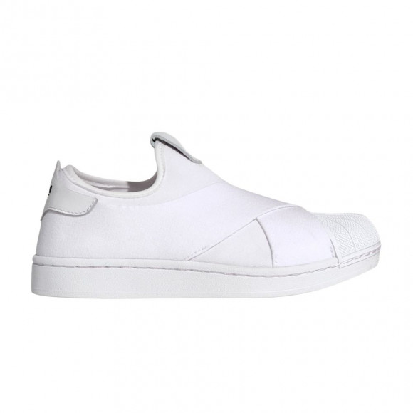 adidas Superstar 2 Slip-On 'Footwear White Core Black' | Men's Size 4 - KH8209