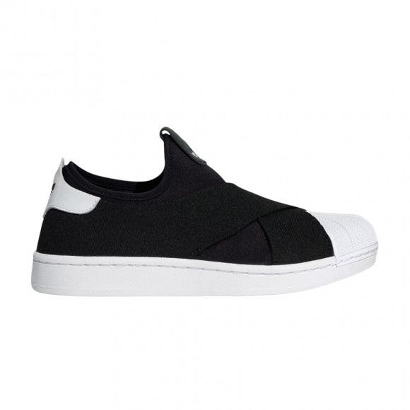 adidas Superstar 2 Slip-On 'Core Black Footwear White' | Men's Size 4 - KH8210