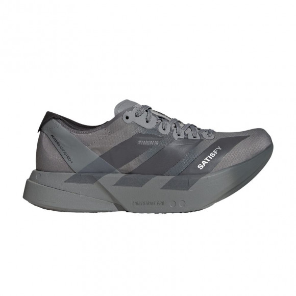 SATISFY x adidas Wmns Adizero Adios Pro 4 'Grey Black' | Women's Size 10 - KH8443
