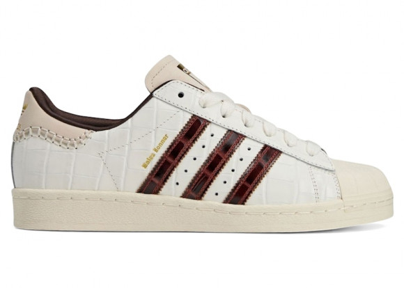 adidas Superstar Wales Bonner White Brown Croc - KH8797