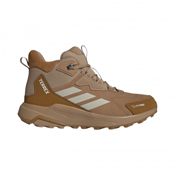 adidas Terrex Anylander Leather Mid Climaproof 'Cardboard Beige' | Brown | Men's Size 9 - KH8876
