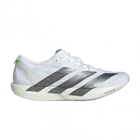 adidas Wmns Adizero Adios 9 'Cloud White Iron Metallic' | Women's Size 5.5 - KH8897