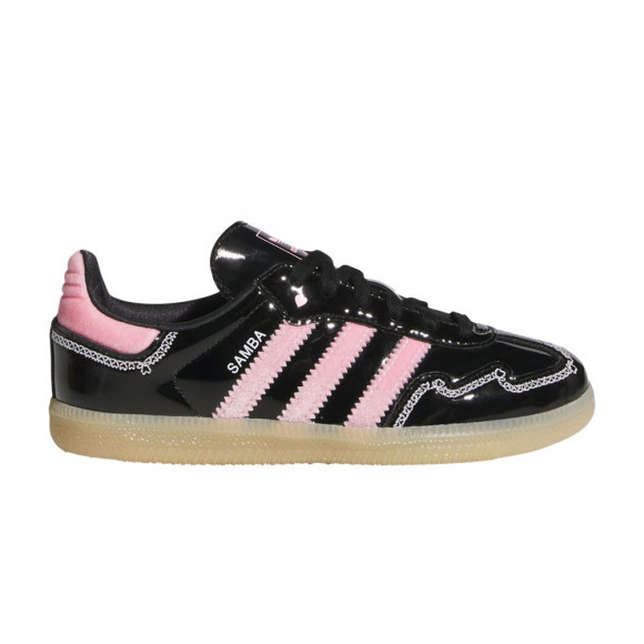 adidas Samba Og Little Kid 'Core Black Cloud White Light Pink' | Kid's Size 11.5 - KH9155