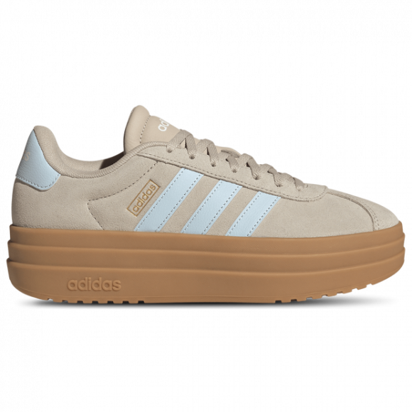 Adidas VL Court Women's Sneakers - Beige - Size 8.5 - Leather - KH9460