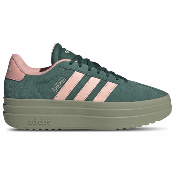 Adidas VL Court Femme - Baskets, Vert - Pointure 36 - Cuir - KH9467