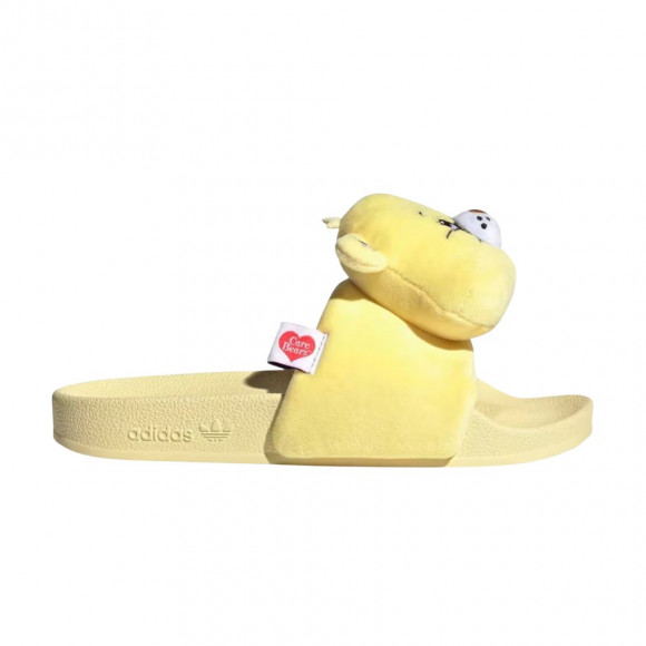 Care Bears x adidas Wmns Adilette Slide 'Preloved Yellow' | Women's Size 12.5 - KH9956