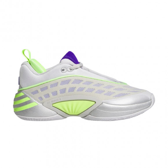 adidas Don Issue 8 Big Kid 'Silver Metallic Lucid Lemon' | Kid's Size 6 - KI1647