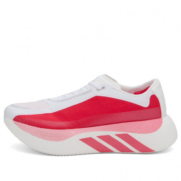 Adidas Women's Hyperboost Edge Sneaker in White/Pure Ruby - KI1916