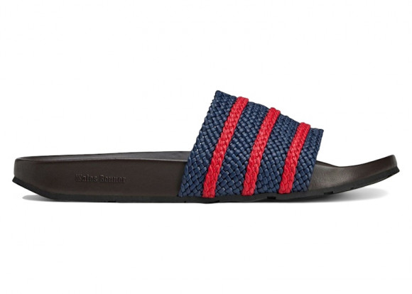 Sneakers adidas x Wales Bonner Adilette Night Indigo/ Better Scarlet/ Dark Brown - KI3388