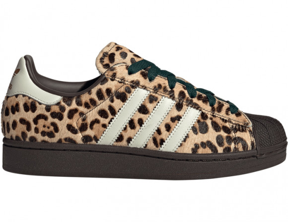 Adidas Superstar Women's Sneakers - Brown - Size 3 - Leather - KI4203