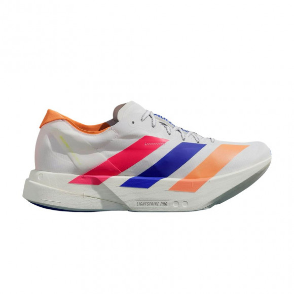adidas Adizero Adios Pro 4 'Footwear White Blue Orange Yellow' | Men's Size 10.5 - KI4438