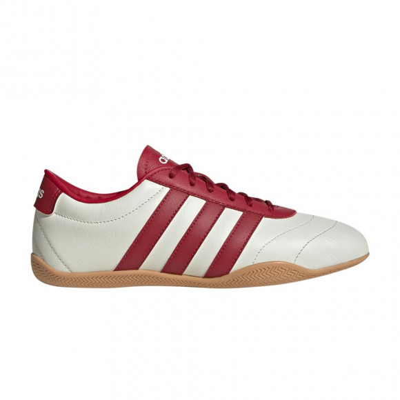 adidas Wmns Grand Court Lo 'Ivory Team Victory Red' | Tan | Women's Size 6.5 - KI4614