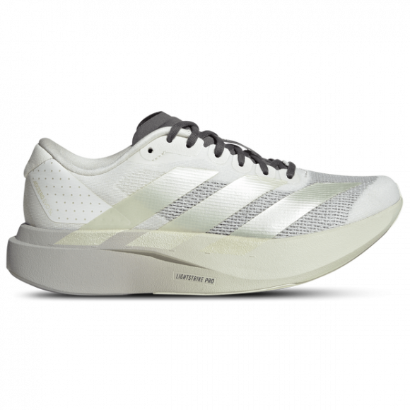 Adidas Adizero EVO SL Women's Sneakers - White - Size 3.5 - Mesh/Synthetic - KI4794