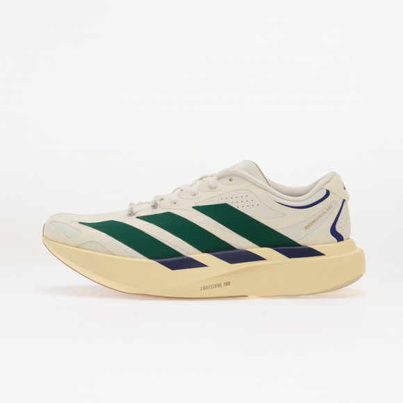 Sneakers adidas Adizero EVO SL Exo Suede Core White/ Collegiate Green/ Cream White - KI4847