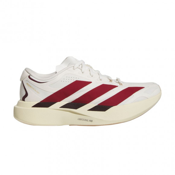 adidas Adizero Evo SL Exo Suede Lightstrikepro 'Core White Team Victory Red' | Women's Size 9 - KI4850