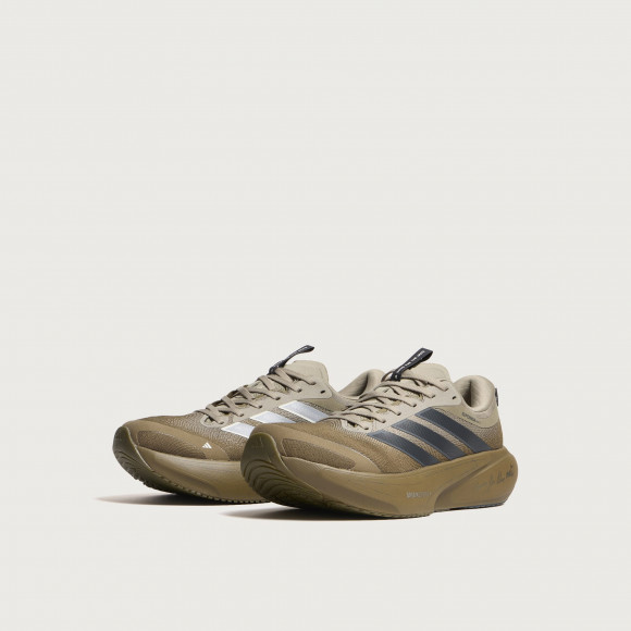 Adidas Men's x Songs for the Mute Supernova Rise Sneaker in Trace Olive/Carbo/Clay - KI5185