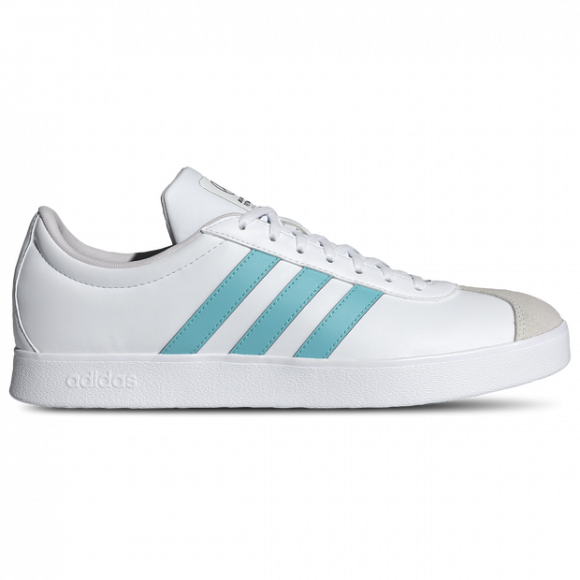 Adidas VL Court Men's Sneakers - White - Size 9.5 - Leather - KI6078