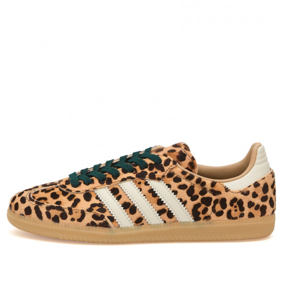 Adidas Samba OG Leopard Sneakers Magic Beige/Ivory/Gum - KI6674