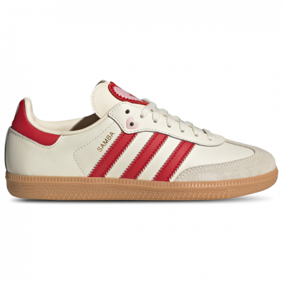 Adidas Samba Kid's Sneakers - Beige - Size 3.5 - Leather - KI6679