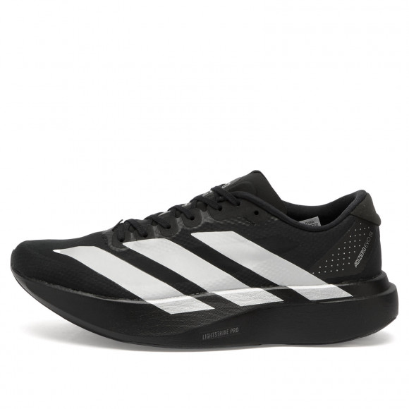 Adidas Women's Adizero Evo SL Woven Sneaker Core Black/Silver Metallic/Carbon - KI6929