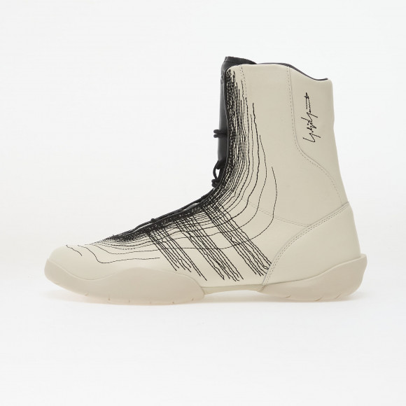 Sneakers Y-3 Regu Embroidery Off White/ Black/ Aluminum - KI7816