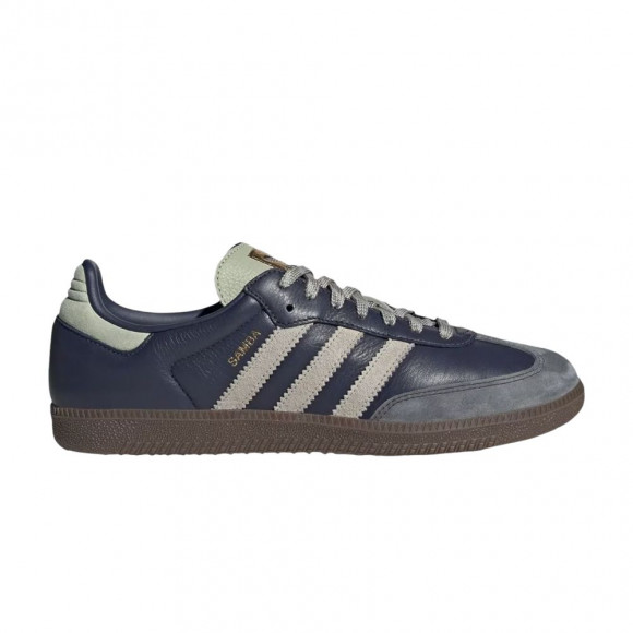 adidas Samba OG 'Shadow Navy Sesame Carbon' | Blue | Men's Size 8 - KI8888