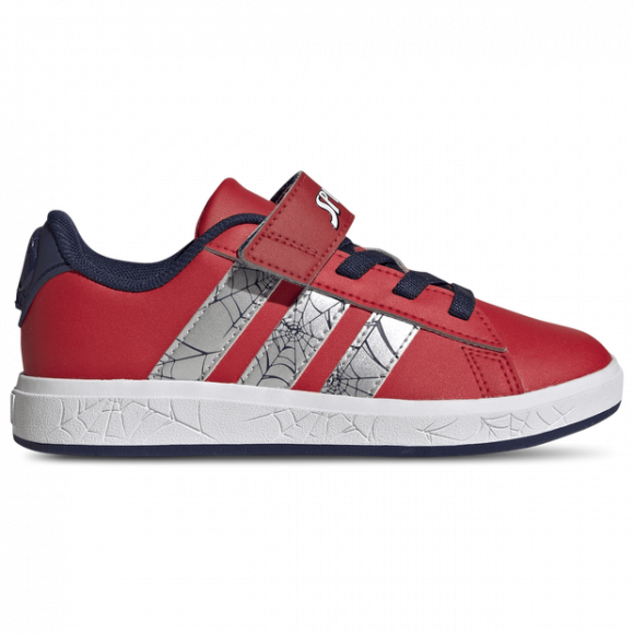 Adidas Marvel Spider-man Grand Court - Sneakers Bébé - Rouge - Pointure 33 - Maille/synthétique - KI9123