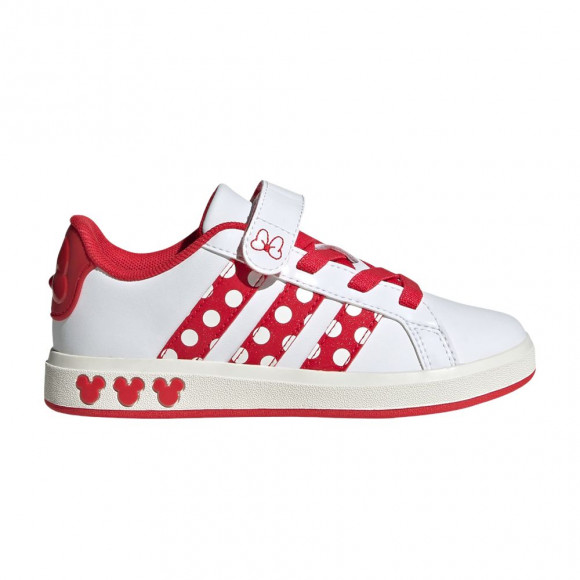 Disney x adidas Grand Court Little Kid 'Minnie Mouse' | White | Kid's Size 3 - KI9185