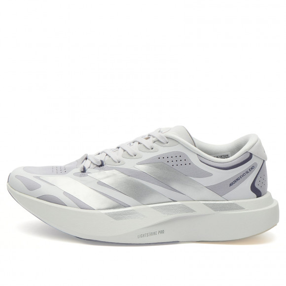 Adidas Women's Adizero Evo Sl Exo Sneaker Glory Grey/Silver Met./Dash Grey - KJ0438