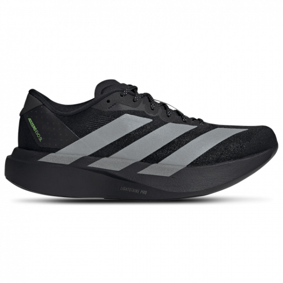 Adidas Adizero EVO SL Men's Sneakers - Black - Size 7.5 - Mesh/Synthetic - KJ1365