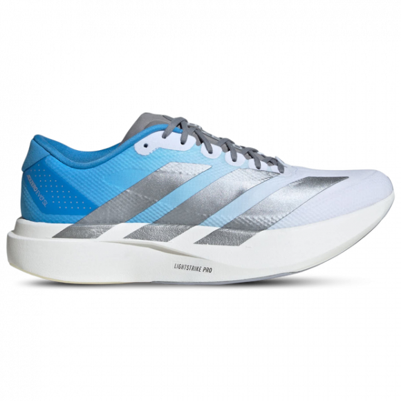 Adidas Adizero EVO SL Men's Sneakers - White - Size 11.5 - Mesh/Synthetic - KJ1996