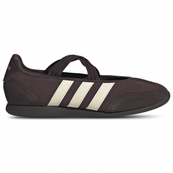 Adidas Barreda Mary Jane Women's Sneakers - Brown - Size 6 - Leather - KJ2255