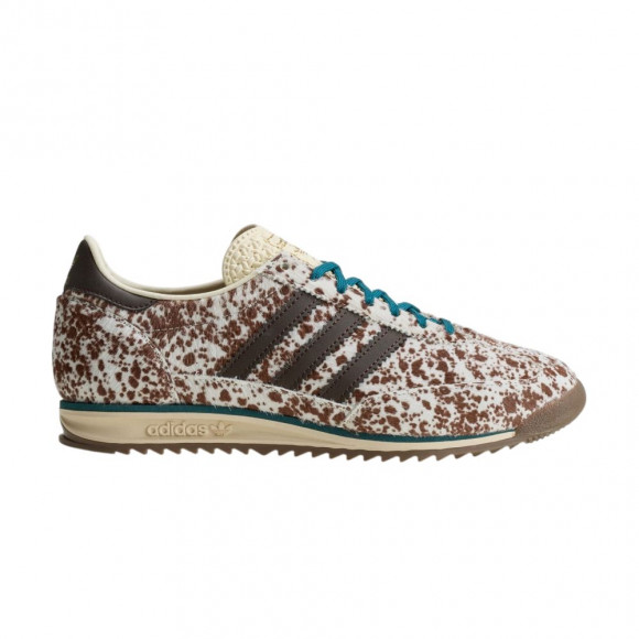 adidas Wmns SL 72 OG 'Pony Print - Off White Dark Brown' | Women's Size 7.5 - KJ2287