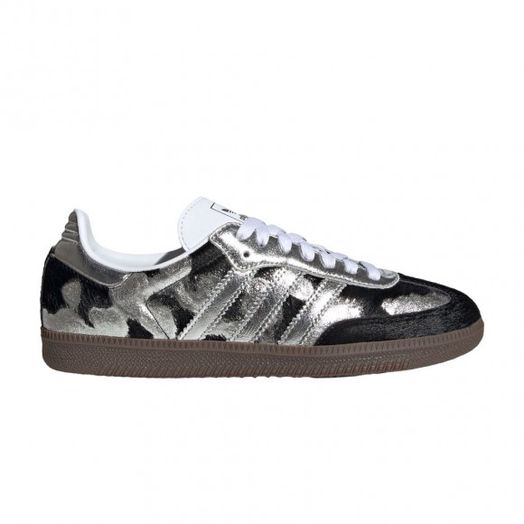 adidas Wmns Samba OG 'Black Silver Metallic Cloud White' | Women's Size 8 - KJ2313