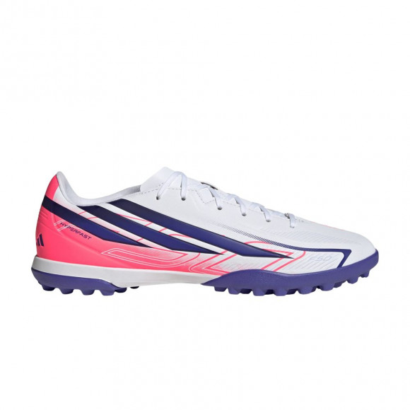adidas F50 Hyperfast Club TF 'Cloud White Solar Purple' | Men's Size 10 - KJ3409